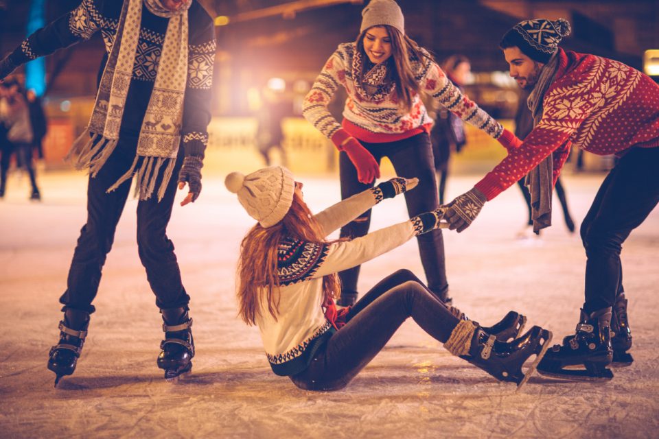 ice skating