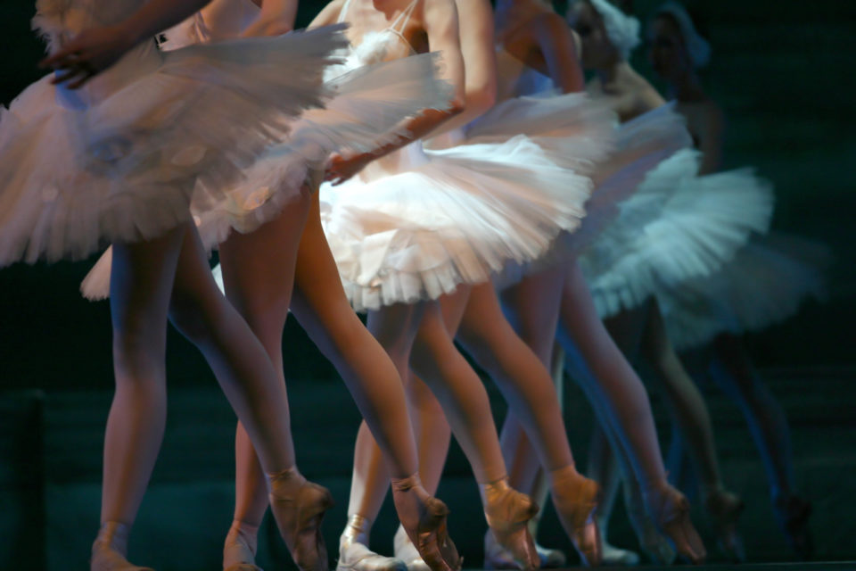 classic ballerinas performing
